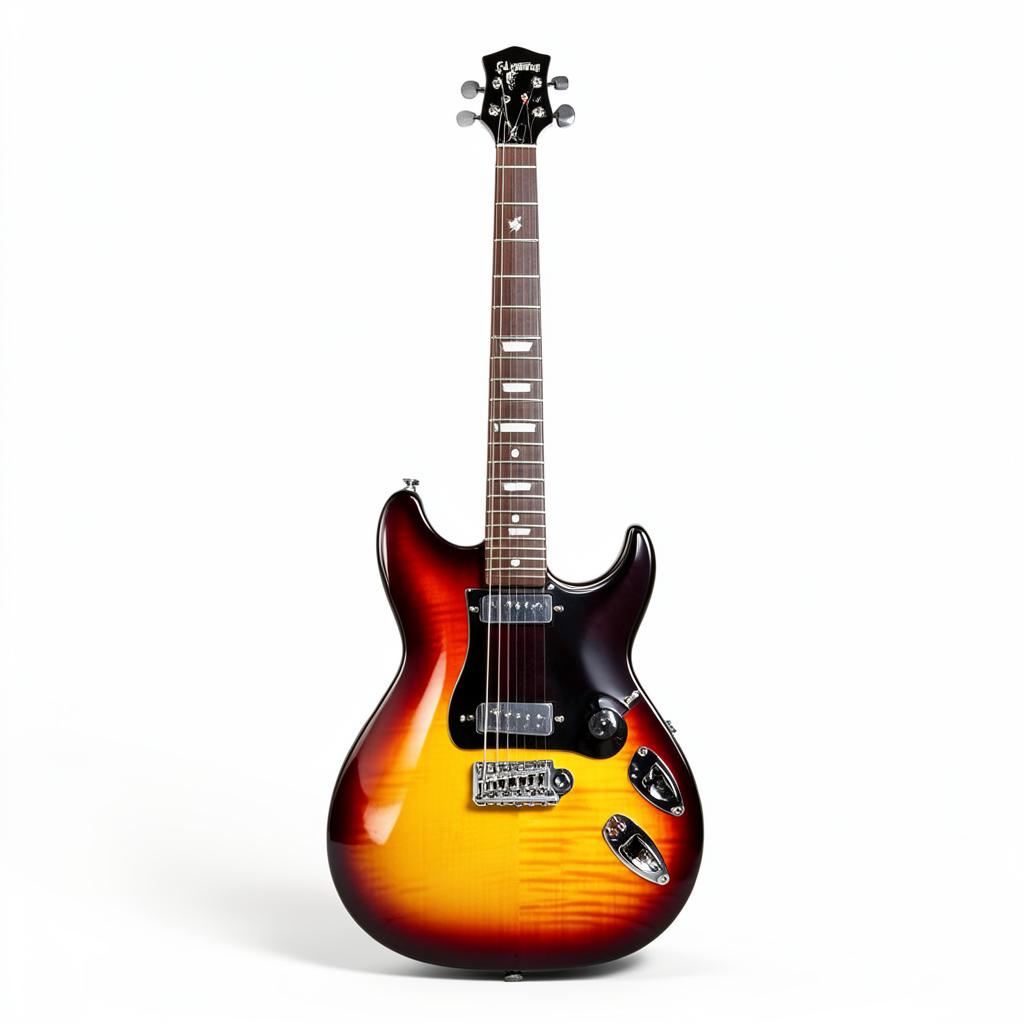 E-Gitarre Sunburst – Set inkl. Gigbag